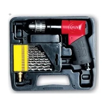 Vrtačka KRAFTWERKTOOLS Pneumatická vrtačka 10mm 4,8Nm 2000rpm s příslušenstvím + kufr CP9790K