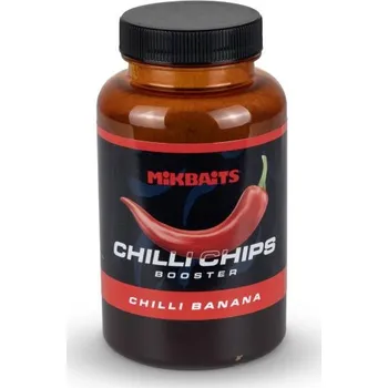 Návnadové aroma Mikbaits Chilli booster Chilli Banana 250ml