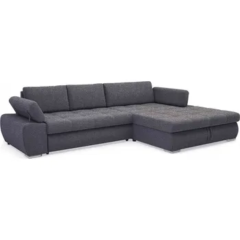 Sedací souprava INFINITI NEW- Pravá - sedací souprava (BREVA) látka tmavě šedá ASTON 17 kolekce "GB" (K250) NOVINKA PROŠÍVANÉ POLŠTÁŘE