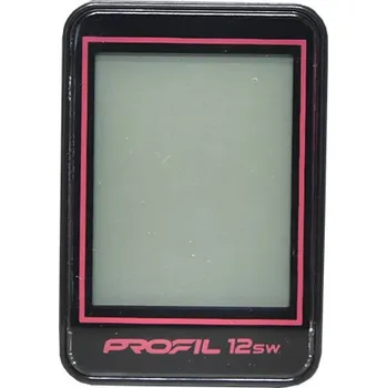 Tachometr Cyklopočítač PROFIL-1501 12SW bezdrátový růžový