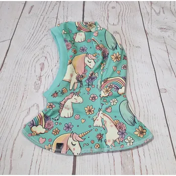 Kukla Kukla Yháček NEW, merino, Jednorožci na mintu Obvod hlavičky: 52