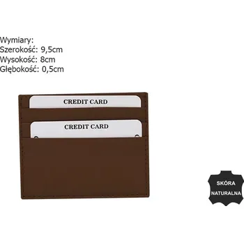 Peněženka Cedar Pánská kožená peněženka Aarte hnědá One size