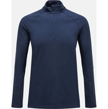 TERMO PRÁDLO PEAK PERFORMANCE M MAGIC HALF ZIP BLUE SHADOW