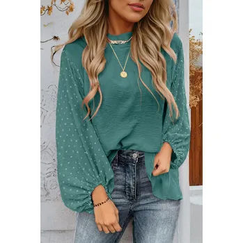 Dámská halenka OMG Dámská halenka Pantensus tmavě zelená S