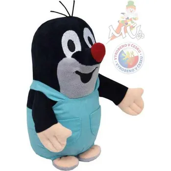 plyšák Moravská ústředna Krteček (Krtek) malý v kalhotkách (plyšová hračka)