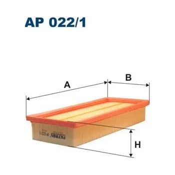Vzduchový filtr Vzduchový filtr FILTRON AP 022/1