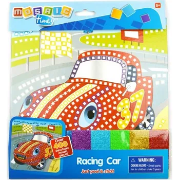 Mozaiková sada Mozaikový 3D obrázek - Auto 25 x 25 cm