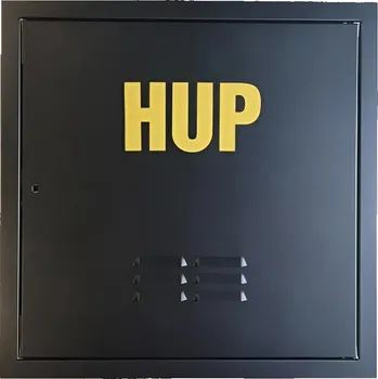 Revizní dvířka M&D Dvířka plynoměru 60x50 cm KOVÁŘSKÁ ČERNÁ ZN