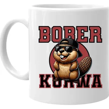 Žertovný předmět Bober! - hrnek s potiskem