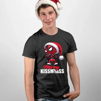 Žertovný předmět Merry Kissmyass - pánské tričko s potiskem