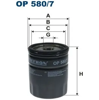 Olejový filtr Olejový filtr FILTRON OP 580/7
