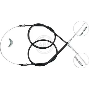 Lanko parkovací brzdy Tažné lanko, parkovací brzda A.B.S. K11455