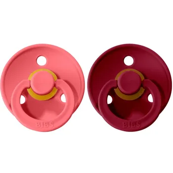 dudlíky Bibs dudlíky z přírodního kaučuku 2 ks 3-18 m