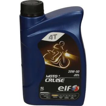 Auto-moto Motorový olej ELF Moto 4T Cruise 20W-50, 1L