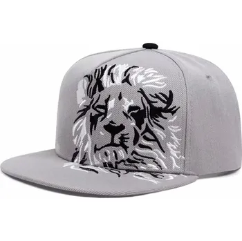 Kšiltovka Blingstar Kšiltovka Snapback Lev * Lion * šedá * 2580
