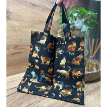 Nákupní taška Dětská taška s kočkami