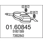 Zadní tlumič výfuku MTS 01.60845