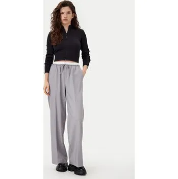 Noisy May Kalhoty z materiálu Alva 27033258 Šedá Straight Fit M