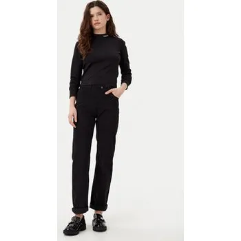 Oblečení a móda Calvin Klein Jeans Kalhoty z materiálu J20J224852 Černá Straight Fit 27