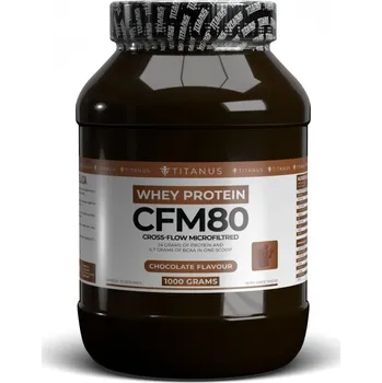 Protein TITANUS Whey Protein CFM 80 (1000 g) Čokoláda