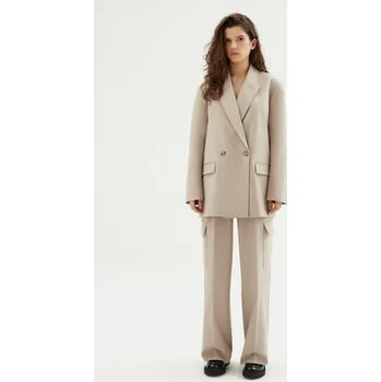 Dámské sako Calvin Klein Jeans Sako J20J224714 Béžová Relaxed Fit S