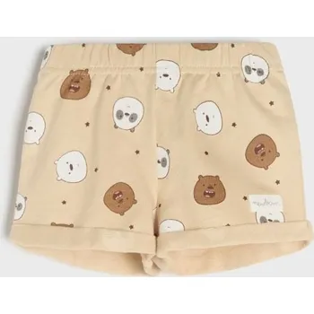 Pánské kraťasy Sinsay - Kraťasy We Bare Bears - béžová - 959DF-08X - 959DF-08X-62