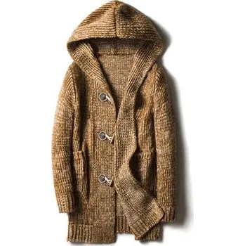 Pánský svetr Pánský svetr ND456 Barva: Hnědá, Velikost: L