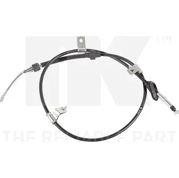 Brzdový systém Tažné lanko, parkovací brzda NK 904001