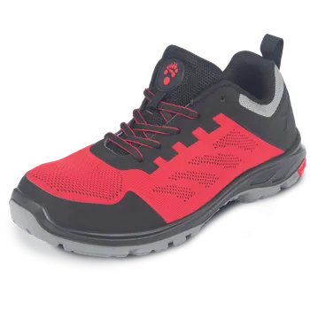 Pracovní obuv PANDA Obuv ENERGY S1PL FO SR polobotka s hliníkovou tužinkou a stélkou 0201062820045 Červená 45