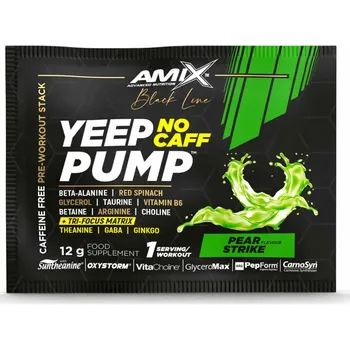 Fitness strava Amix Black Line Yeep Pump No Caff 12 g pear strike