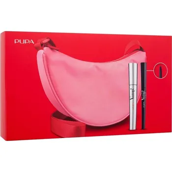 Kosmetická sada Pupa Vamp! Pink Bag Set - Dárková sada - 100 Extra Black