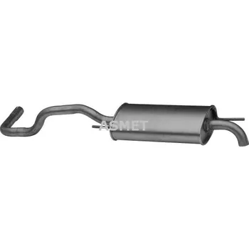 Tlumič výfuku Zadní tlumič výfuku ASMET 19.021