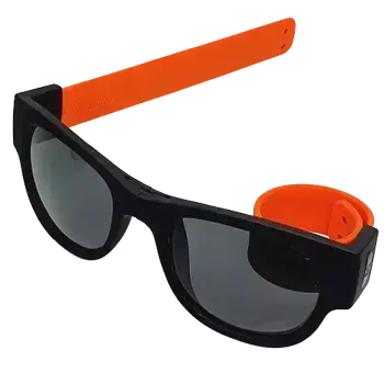 UNISEX sluneční brýle - oranžové