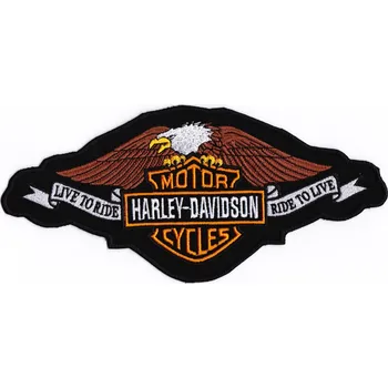 Nášivka VAR nášivka HARLEY-DAVIDSON 22 x 10,3 cm
