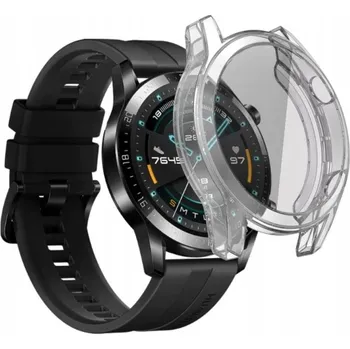 Pouzdro na mobilní telefon Pouzdro P.S.Kom pro Huawei Watch GT 2 46 mm průhledné