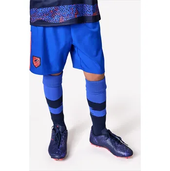 Chlapecké kraťasy KIPSTA Dětské fotbalové kraťasy Viralto Kids 8 LET MODRÁ|ORANŽOVÁ|RŮŽOVÁ