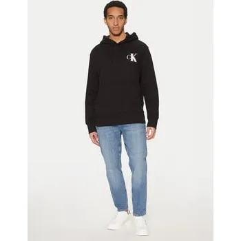Pánská mikina Calvin Klein Jeans Mikina J30J327476 Černá Regular Fit XL