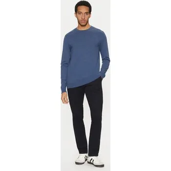 Pánský svetr Selected Homme Svetr 16074682 Tmavomodrá Regular Fit XL