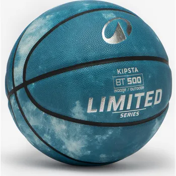 Basketbalový míč TARMAK Basketbalový míč BT500 Touch velikost 7 MODRÁ|ZELENÁ