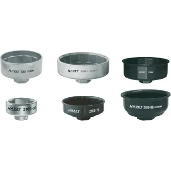 Autodíl Klíče na olejové filtry 6 ks HAZET 2169/6