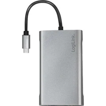 Notebook LogiLink UA0382 stříbrná (UA0382)