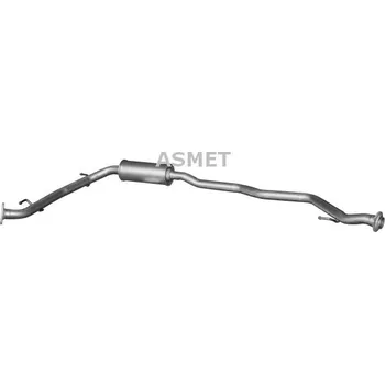 Tlumič výfuku Střední tlumič výfuku ASMET 13.014