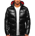 Černá pánská prošívaná zimní sportovní bunda Bolf EX2138B - 3XL