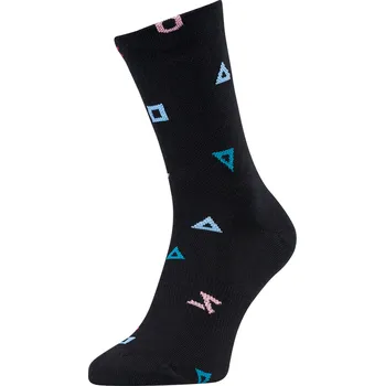 Pánské ponožky Silvini cyklo ponožky Dogana UA1643 black-turquoise Velikost: 34-35