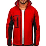 Červená pánská softshellová bunda Bolf T019 - XL
