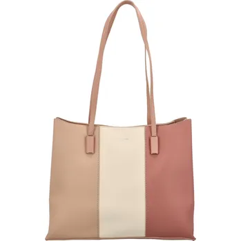 Dámská kabelka přes rameno bledě růžová - David Jones Selfy růžová