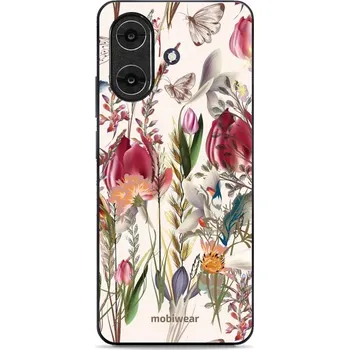 Pouzdro na mobilní telefon Lesklý kryt Mobiwear Glossy - Realme Note 60 - G031G - Rozkvetlá louka (Prémiové lesklé pouzdro, obal, kryt Mobiwear Glossy na mobil Realme Note 60 - G031G - Rozkvetlá louka, materiál Plast + TPU silikon - krytí po všech stranách, neošoupatelný potisk,)