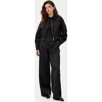 HUGO Bunda pro přechodné období Aleria-1 50538791 Černá Regular Fit 40