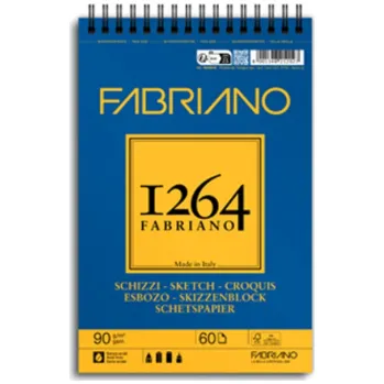 Skicák Fabriano Schizzi 1264 90g A4 (Skicák Fabriano Schizzi 1264 90g A4)