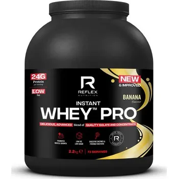 Fitness strava Reflex Instant Whey Pro 2200 g banana NEW